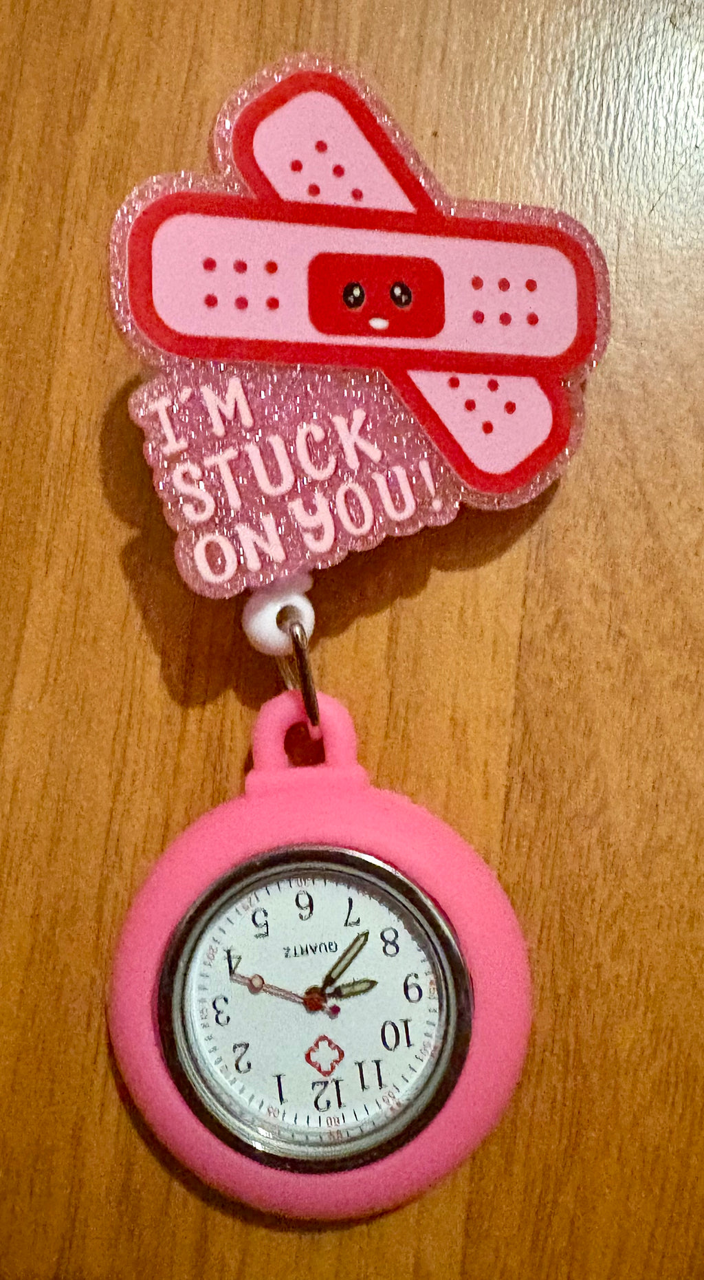 Watch badge reel 🩺🎀